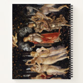 Botticellis Primavera Frühling Italienische Renais Notizblock (Rückseite)