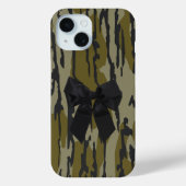 Bottland Camouflage Niedlich Bow Ribbon für Frauen Case-Mate iPhone Hülle (Rückseite)