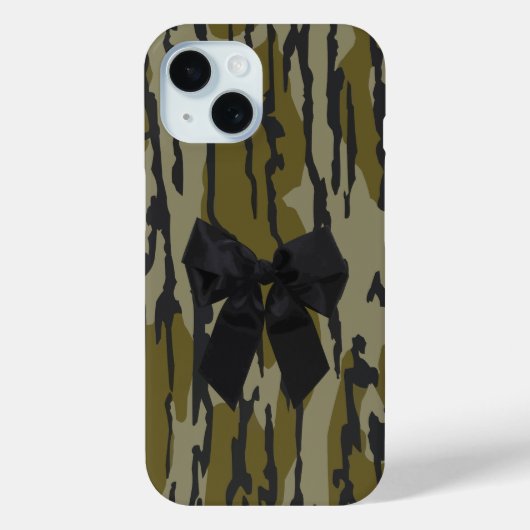 Bottland Camouflage Niedlich Bow Ribbon für Frauen Case-Mate iPhone Hülle (Rückseite)