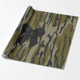 Bottland Camouflage Niedlich Bow Ribbon für Frauen Geschenkpapier