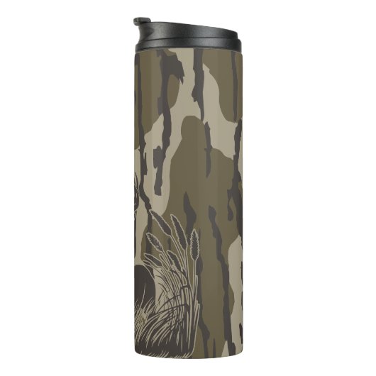 Bottland-Camouflage Weiße Hirsche Buck Jagd Camouf Thermosbecher (Nach rechts gedreht)