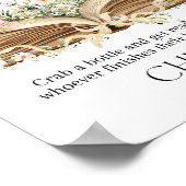 Bottle Chug Spiel Neues Kapitel Buch Thema Wildblu Poster (Ecke)