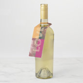 Bottle Hanger Tags, Standard Matte Flaschenanhänger (Angewinkelt)