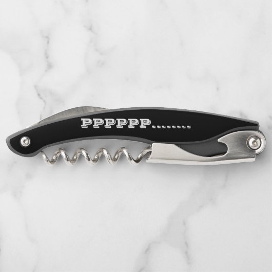 BOTTLE OPENER ART STYLE DESIGN KELLNERMESSER (Rückseite)