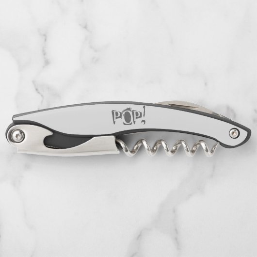 BOTTLE OPENER ART STYLE DESIGN KELLNERMESSER (Vorderseite)