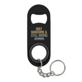 Bottle Opener Keychain For Single Christian Men Mini Flaschenöffner (Rückseite)