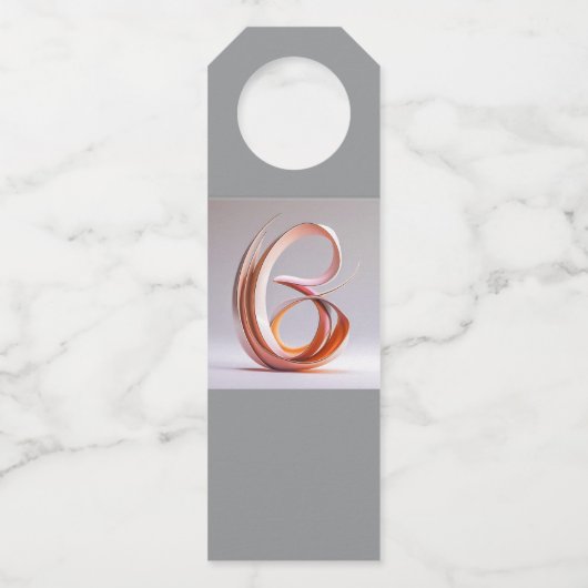 Bottle Tag Flaschenanhänger (Vorderseite)