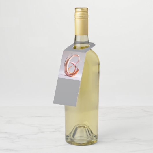 Bottle Tag Flaschenanhänger (Angewinkelt)