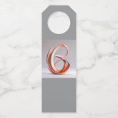 Bottle Tag Flaschenanhänger (Rückseite)