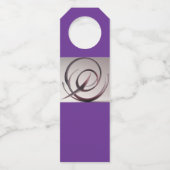 Bottle Tag Flaschenanhänger (Vorderseite)