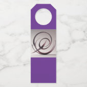 Bottle Tag Flaschenanhänger (Rückseite)