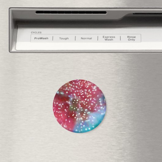 Bottlebrush-Blume Abstrakt Magnet (In Situ (Geschirrspüler))