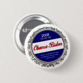 bottlecap Obama biden Button (Vorne & Hinten)