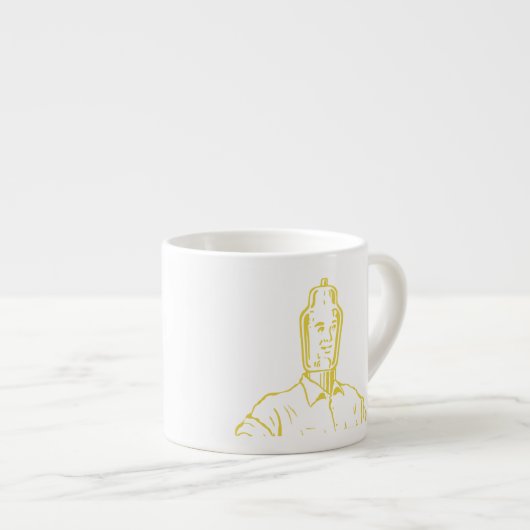 Bottlehead Capuccino-Tasse Espressotasse (Vorderseite Rechts)