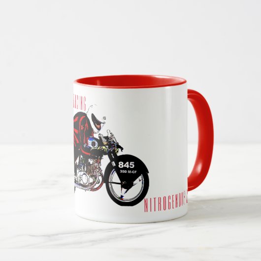 Bottlehead Racing Kaffee Tasse (VorderseiteRechts)