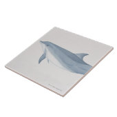 Bottlenose-Delphin Fliese (Seite)