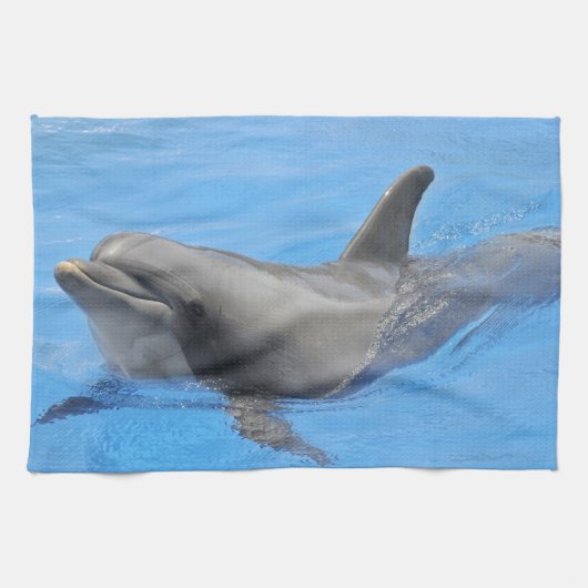 Bottlenose-Delphin Handtuch (Horizontal)