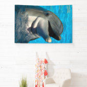 Bottlenose Delphin Head Banner (InSitu)