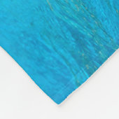 Bottlenose Delphin Head Fleece Blanket (Ecke)