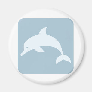 Bottlenose-Delphin-Ikone Magnet