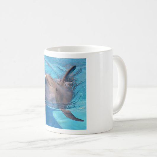 Bottlenose-Delphin Kaffeetasse (VorderseiteRechts)