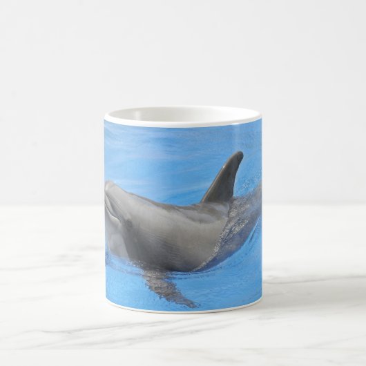 Bottlenose-Delphin Kaffeetasse (Mittel)