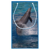 Bottlenose-Delphin Kleine Geschenktüte (Rückseite)