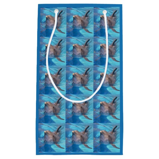 Bottlenose-Delphin Kleine Geschenktüte (Vorderseite)