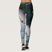 Bottlenose-Delphin Leggings (Rückseite)