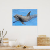 Bottlenose-Delphin Poster (Küche)
