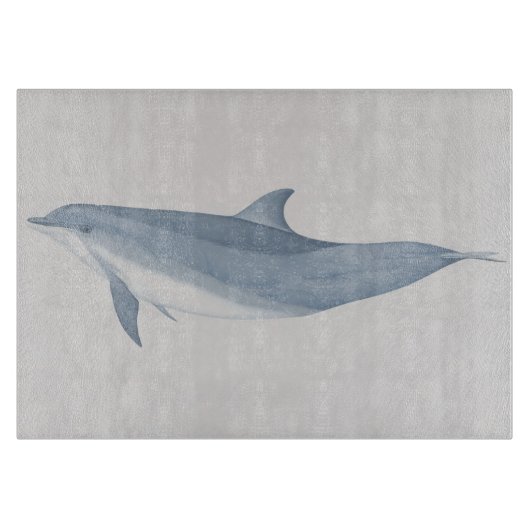 Bottlenose-Delphin Schneidebrett (Vorderseite)