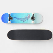 Bottlenose-Delphin Skateboard (Horizontal)