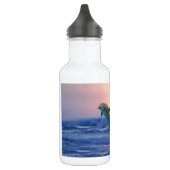 Bottlenose Dolphin bei Sonnenaufgang Trinkflasche (Links)