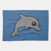 Bottlenose Dolphin Geschirrtuch (Horizontal)