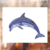 Bottlenose Dolphin Line Art Design Fensteraufkleber (Blatt 2)