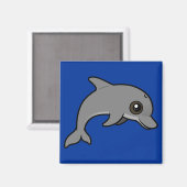 Bottlenose Dolphin Magnet (Vorderseite/Rückseite)