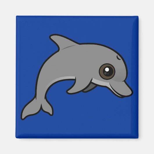 Bottlenose Dolphin Magnet (Vorne)