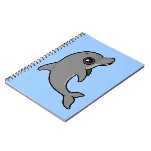 Bottlenose Dolphin Notizblock (Linke Seite)