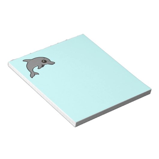 Bottlenose Dolphin Notizblock (angewinkelt)