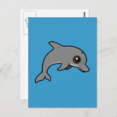 Bottlenose Dolphin Postkarte (Vorne/Hinten)