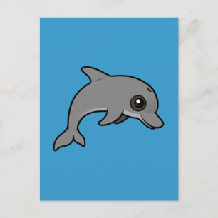 Bottlenose Dolphin Postkarte