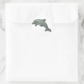 Bottlenose Dolphin Runder Aufkleber (Tasche)
