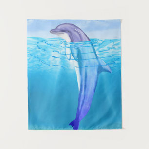 Bottlenose Dolphin Wandteppich