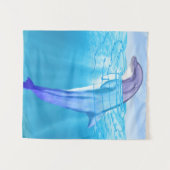 Bottlenose Dolphin Wandteppich (Vorderseite (Horizontal))