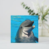 Bottlenose Feiertagskarte (Stehend Vorderseite)