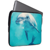 Bottlenosed Delphin Unterwasser Laptopschutzhülle (Vorne Rechts)