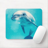 Bottlenosed Delphin Unterwasser Mousepad (Mit Mouse)