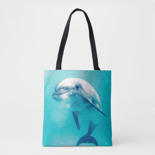 Bottlenosed Delphin Unterwasser Tasche (Vorderseite)