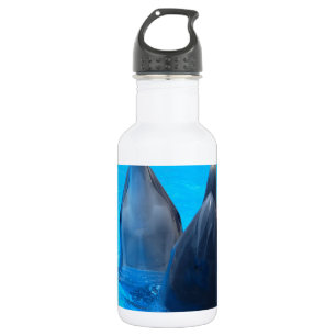 Bottlenosedelphin-Fischmarineozean unter Wasser Trinkflasche