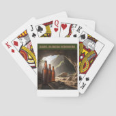 Bottles Beside A Cave Spielkarten (Rückseite)